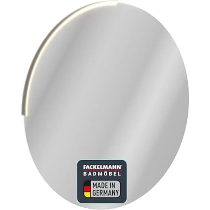 FACKELMANN COMPACT LINE LED Spiegel Ø 80 cm, rund