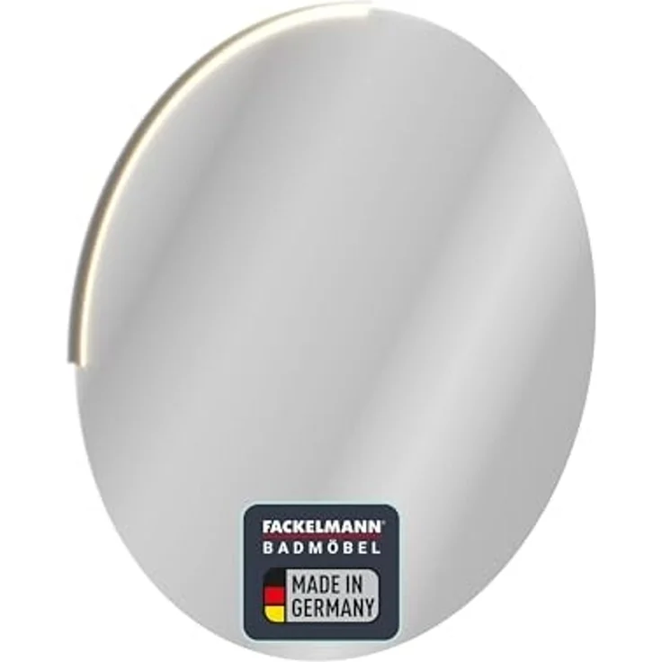 FACKELMANN COMPACT LINE LED Spiegel Ø 80 cm, rund – Bild 1