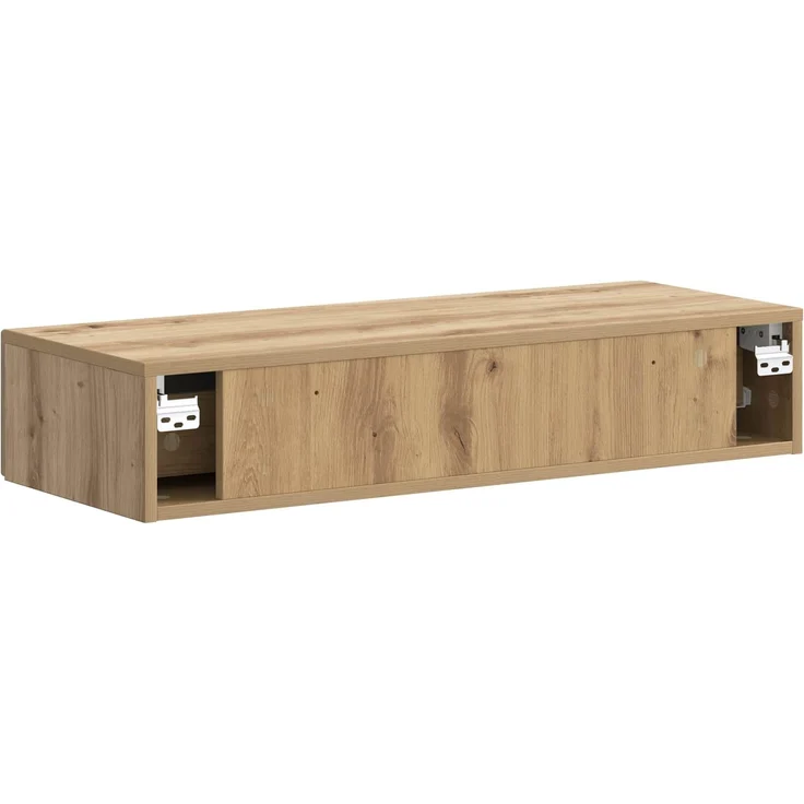 vidaXL Wandmontierter Beistelltisch Artisan-Eiche 87,5 x 34,5 x 17 cm 898674 – Bild 6