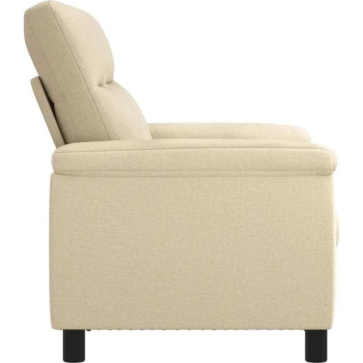 vidaXL Sofa Creme 158 x 90 x 95 cm Stoff 42040925 – Bild 3