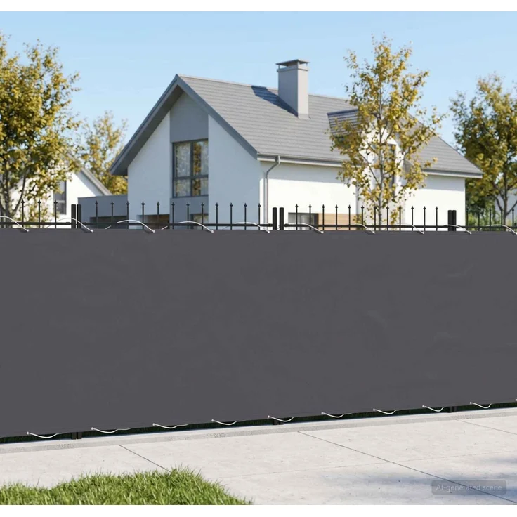 vidaXL Balkon-Sichtschutz 1,2 x 15 m Stoff mit PU-Beschichtung 42036759 – Bild 3