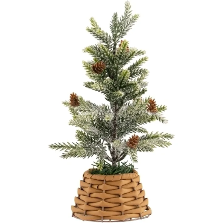 Det Gamle Apotek Weihnachtsbaum H 10 cm B 10 cm T 30 cm Grün
