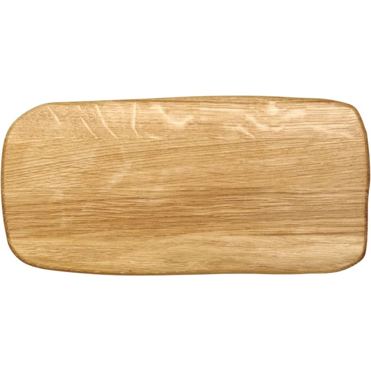ASA SELECTION Tablett wood Tablett auf Fuß Eiche 32x15,5cm, Eiche – Bild 1