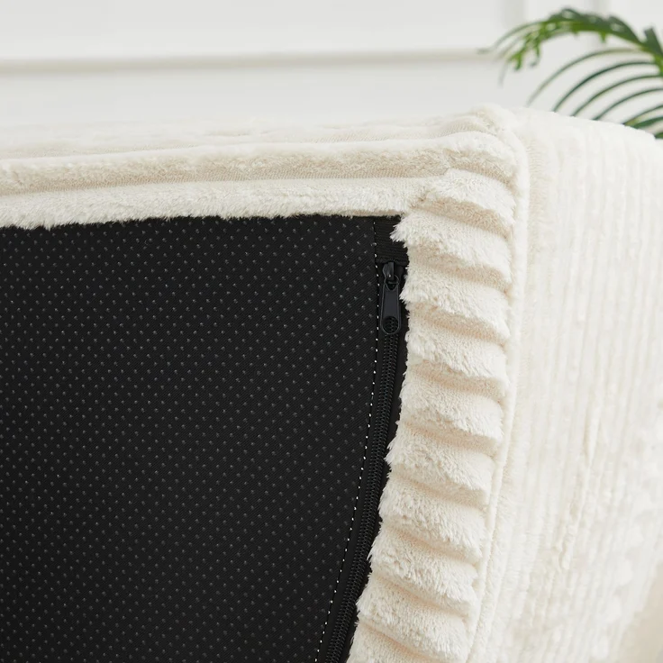 ZUBALIYA SchlafSofa mit USB - Anschluss, mit Schreibtisch, mit Cordbezug, mit Schaumstoffpolsterung, für Wohnzimmer und Apartments – Bild 12