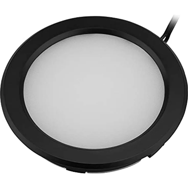 SOTECH Domus Line LED Einbaustrahler STELLA, 12V/2,5W, warmweiß 2700 K, Einbau-Ø 68 mm, schwarz – Bild 2