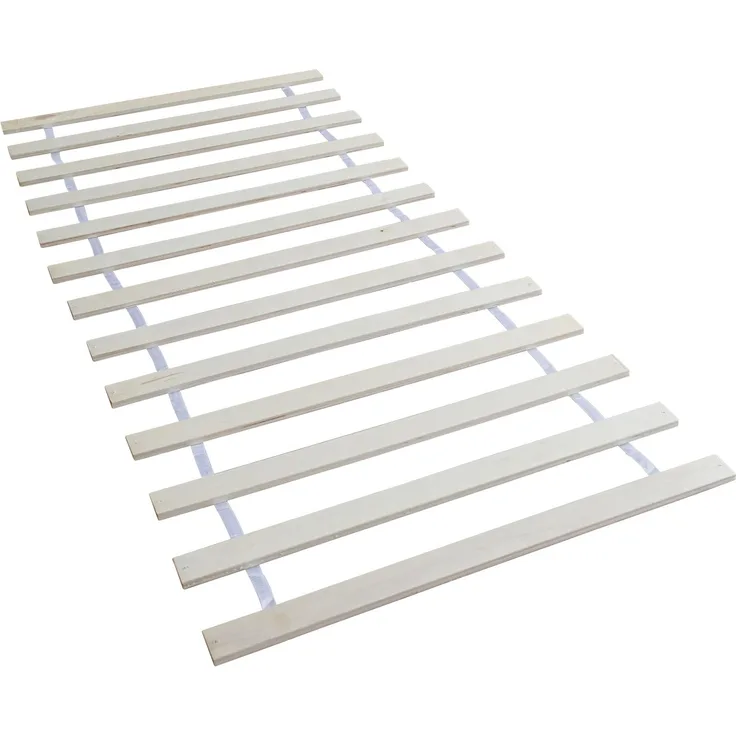 Homestyle4u Rollrost 13 Latten, Kiefer Massivholz, 140x200