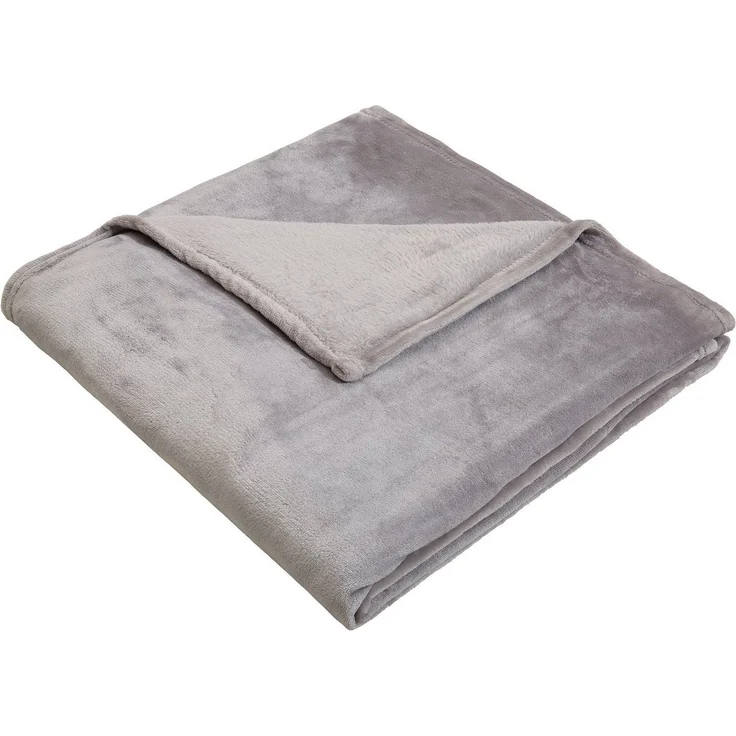 Wohndecke Jil, my home, aus super weichem Kuschelfleece, Kuscheldecke – Bild 1