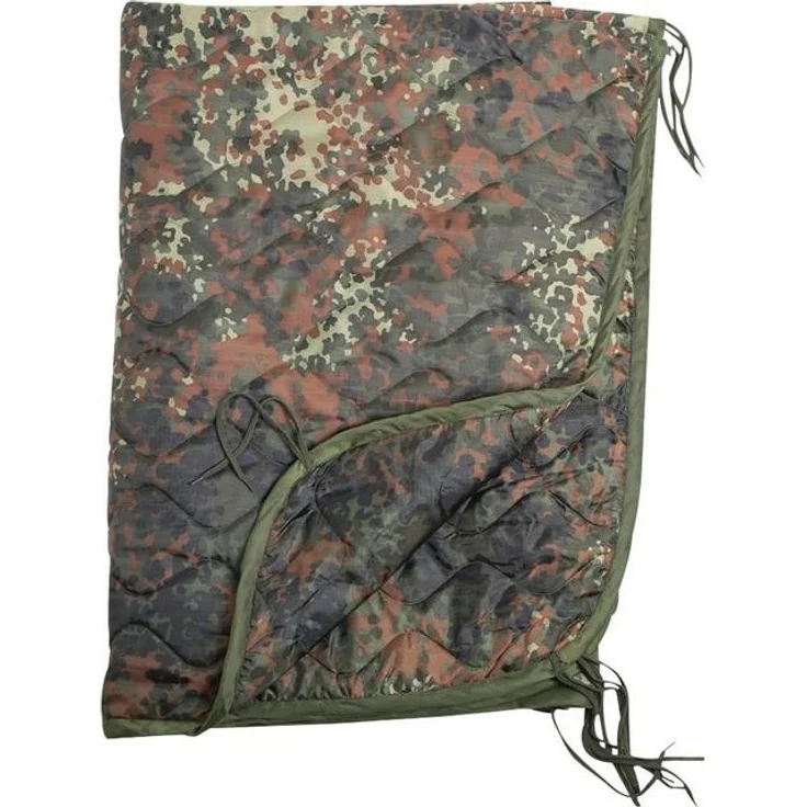 Outdoordecke Militär Poncho Liner Steppdecke, Mil-Tec, Wasserabweisend – Bild 2