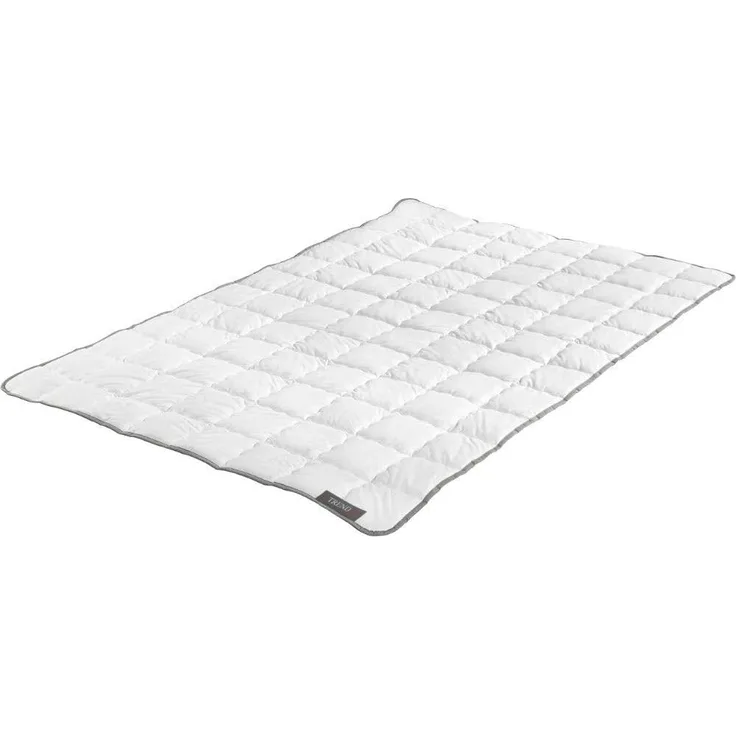 Badenia Bettcomfort Steppbett Clean Cotton leicht, 155x200 cm, weiß