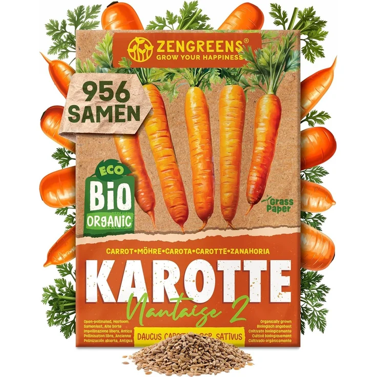 ZenGreens® - Bio Kräuter- & Gemüsesamen im 100er Set - 100 Kräuter- & Gemüse Samen für den einfachen Anbau im Garten, Balkon oder Hochbeet - Pflanzensamen - Saatgut – Bild 63
