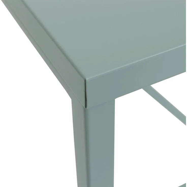 Schreibtisch HWC-R26, Konsolentisch Laptoptisch, Industrial Metall 75 x 120 x 60 cm ~ mint – Bild 4