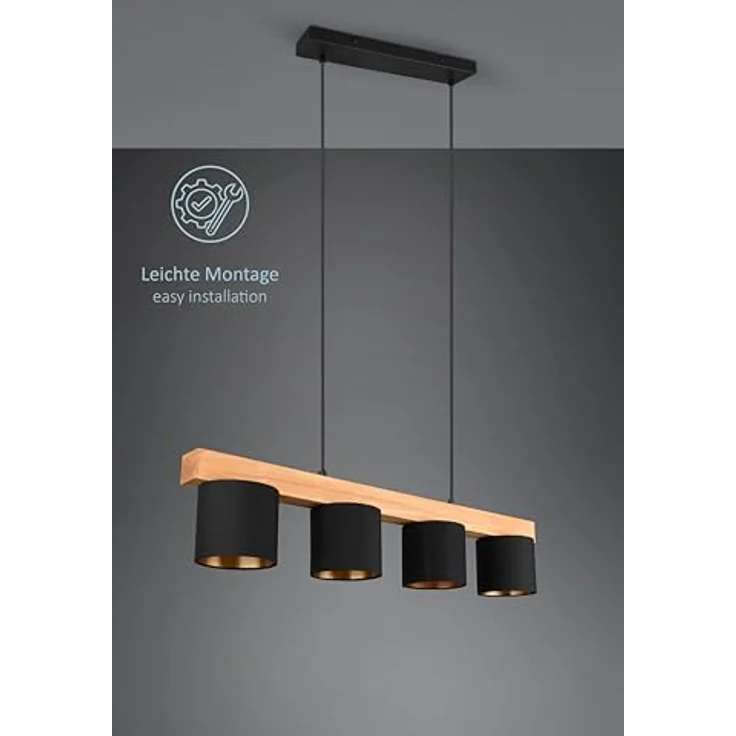 lightling Pendelleuchte Clara, ohne Leuchtmittel, moderne Pendellampe, höhenverstellbar – Bild 7