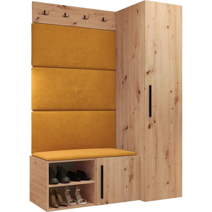 Garderoben-Set Mapreni II (Farbe: Artisan Eiche, Manila 32) – Bild 1