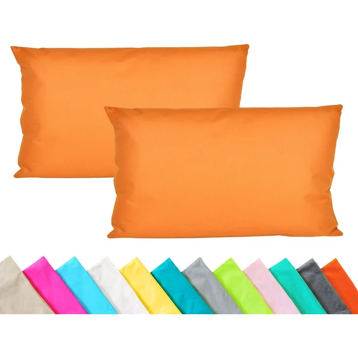 JACK Kissenbezüge JACK 2er Set 30x50cm Outdoor Hülle Wasserfest, (2 Stück), robust und strapazierfähig, Wasserabweisend, für Innen & Außen – Bild 1