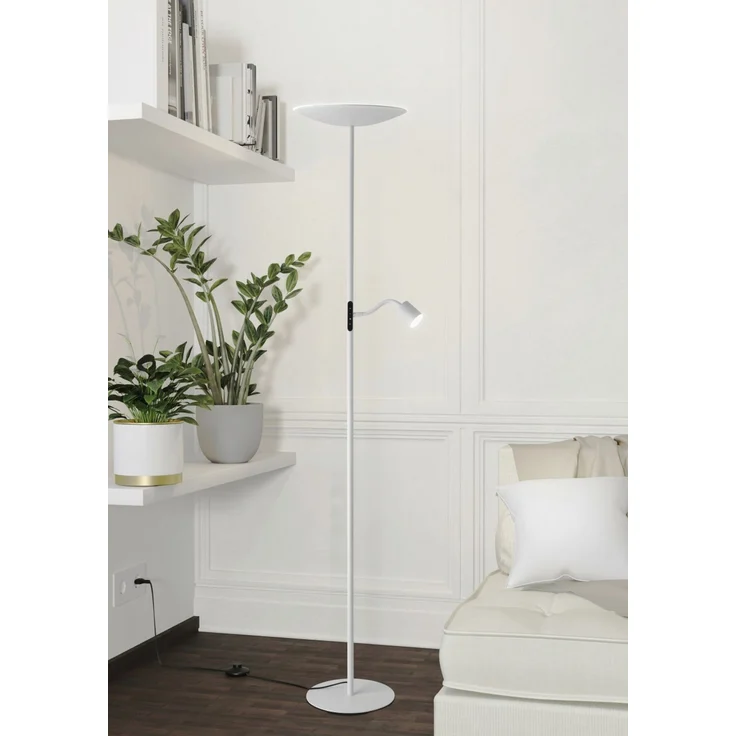 Eglo LED Stehleuchte Conivarino weiß 170 x 32 cm touchdimmbar warmweiß – Bild 3
