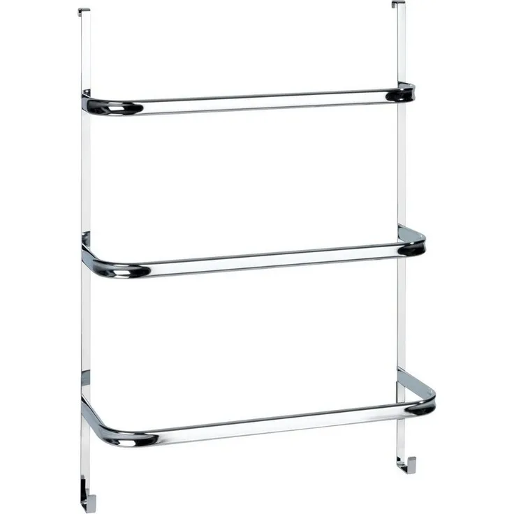 WENKO IRPINIA Handtuchhalter, Chrom glänzend, für Tür