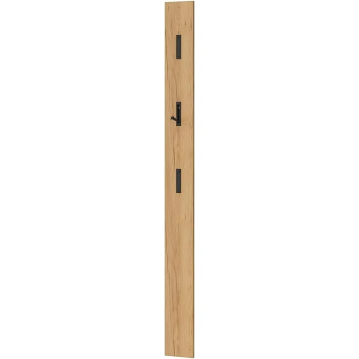 Lomadox Garderoben-Set ABERDEEN-01, (Spar-Set, 4-St), in grün mit Eiche, ideal für schmale Flure, mit 2 Garderobenpaneelen – Bild 7