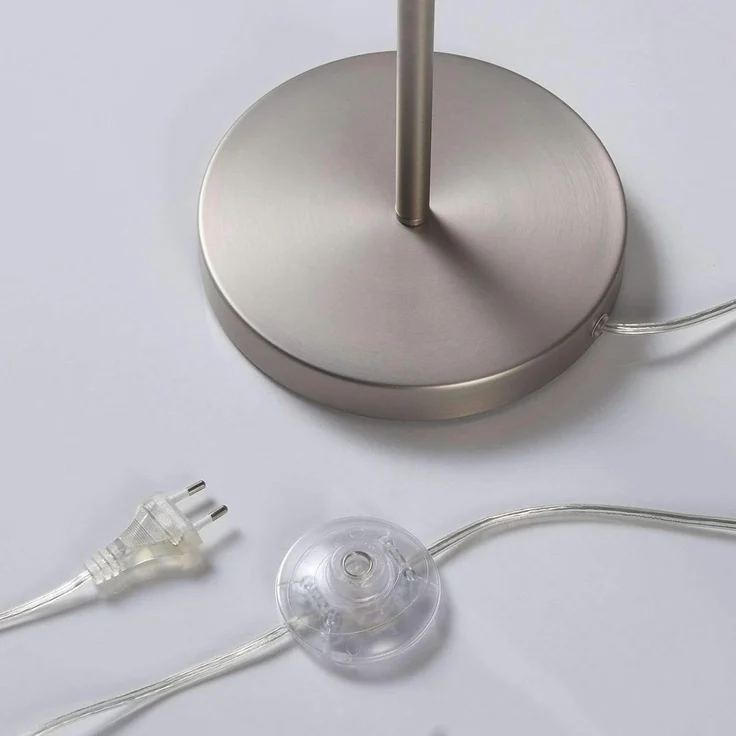 Lindby Stehlampe Vinsta, Glas Weiß IP20, 1 x 40 W – Bild 8