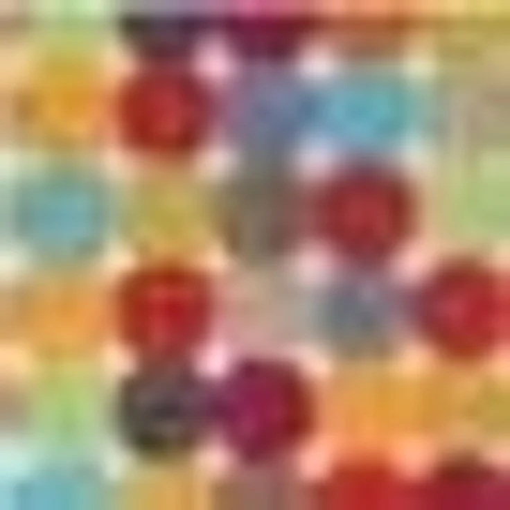 wash+dry by Kleen-Tex Fußmatte Mikado Dots, rechteckig, Höhe: 7 mm, Schmutzfangmatte, rutschhemmend, waschbar – Bild 3
