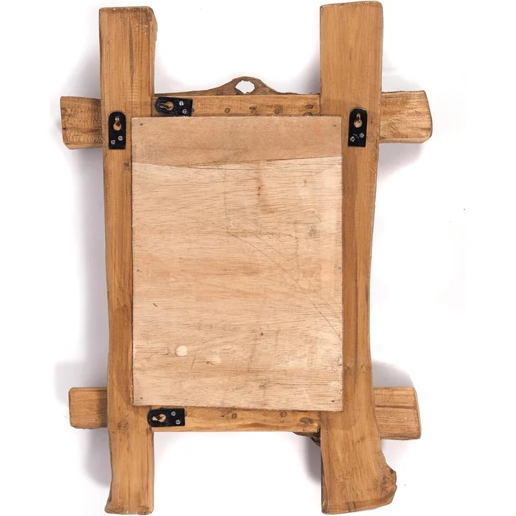 DESIGN DELIGHTS Wandspiegel WANDSPIEGEL "VINTAGE Holz massiv", Treibholz, 60x45 cm (HxB), Spiege – Bild 6