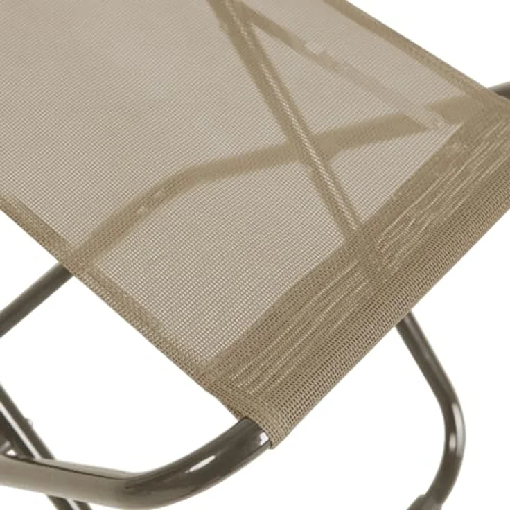 SVITA Gartenstuhl TOMRA, 2er Set, mit Kopfkissen, Armlehnen, Fußhocker, Taupe/Sandfarben – Bild 9