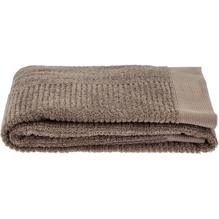 Zone Denmark Handtuch Classic, Badetuch, Gästehandtuch, Baumwolle, Taupe, 70x50 cm, 26444