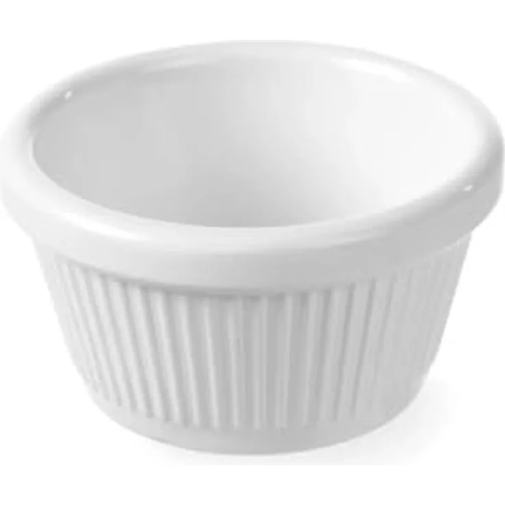 HENDI Auflaufförmchen, 50 ml, bruchfest und hygienisch, ⌀70x(H)35mm