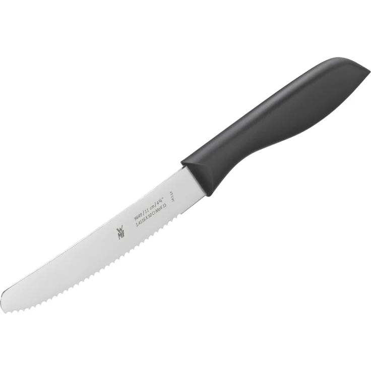 WMF 'Classic Line' Frühstücksmesser Set 6-teilig, Wellenschliff, Spezialklingenstahl, Kunststoffgriff schwarz, 23 cm – Bild 8