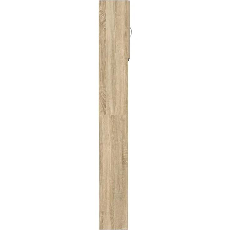 vidaXL Waschmaschinenregal Sonoma-Eiche 64x24x190 cm Holzwerkstoff 859129 – Bild 6