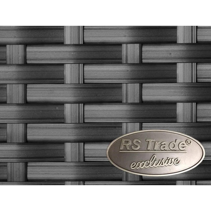 Sonnenliege Verona High mit Rollen und Auflage Creme-Weiss, Farbe Grau Silber – Bild 7