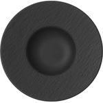 Villeroy & Boch Manufacture Rock Pastateller schwarz 28 cm