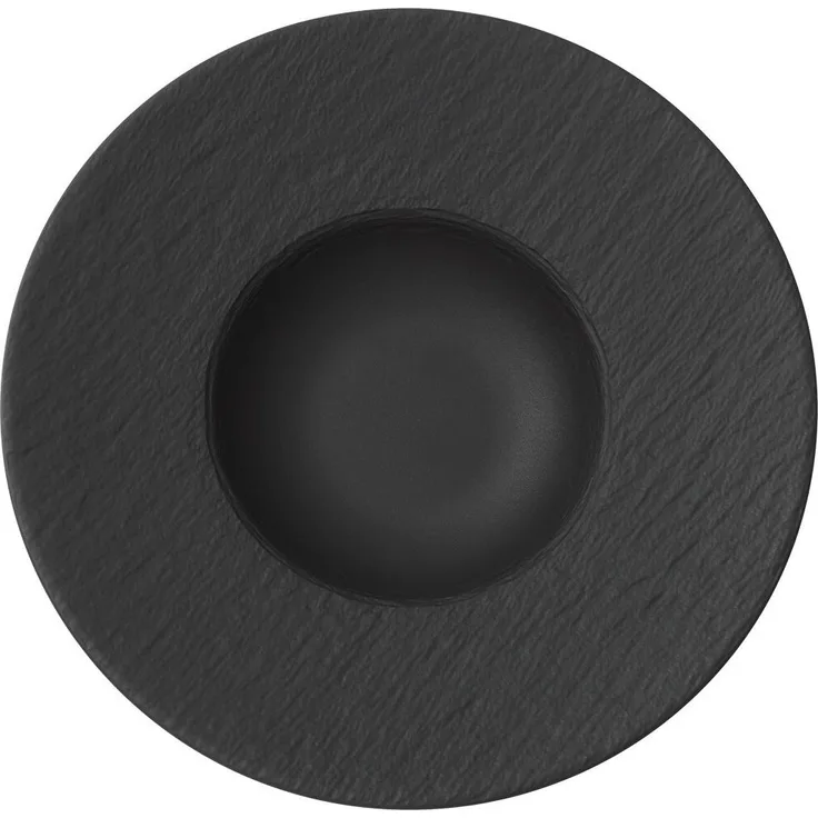 Villeroy & Boch Manufacture Rock Pastateller schwarz 28 cm