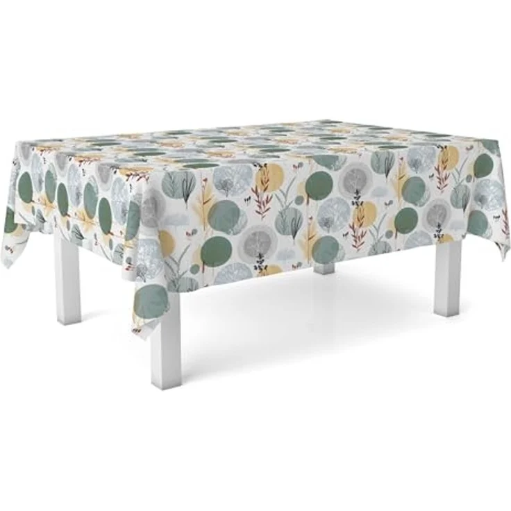 Martina Home Siena Wachstuchtischdecke, grün, 100 x 140 cm – Bild 3