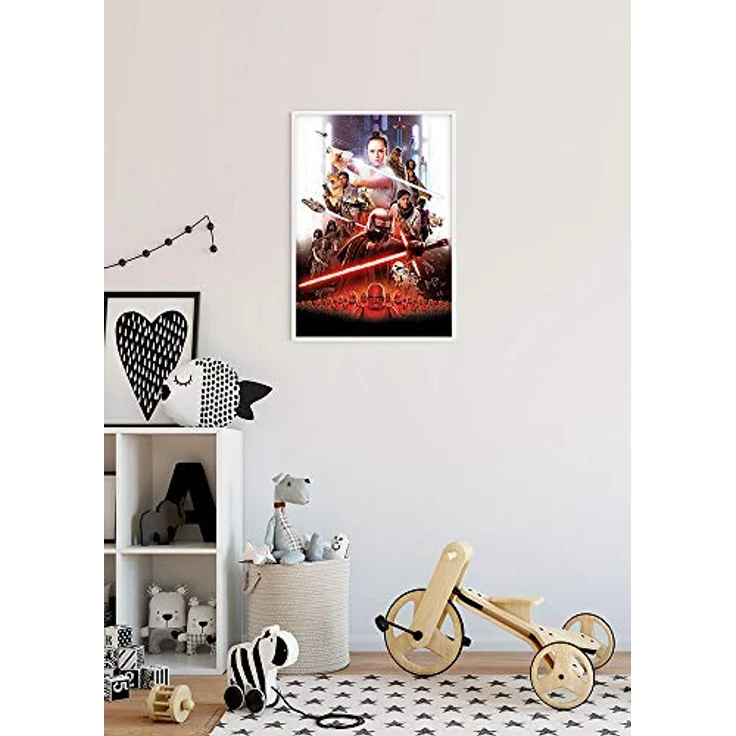 Komar Wandbild Star Wars Movie Poster Rey, Kinderzimmer-Dekoration, 30 x 40 cm, bunt, fotorealistischer Kunstdruck, ohne Rahmen, MADE IN GERMANY – Bild 3