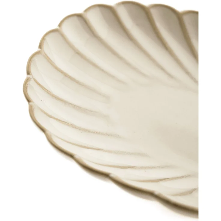 Bloomy Servierplatten aus hochwertigem Porzellan - 2-teilig mit floraler Struktur – Bild 4