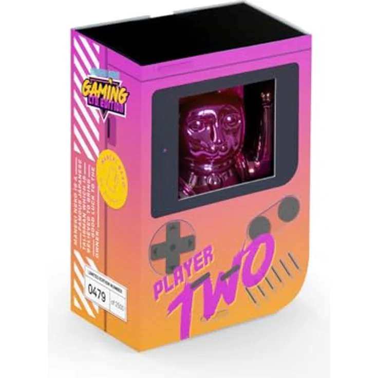 Donkey Winkekatze Player Two Lucky Cat Shiny Pink/Yellow – Bild 4