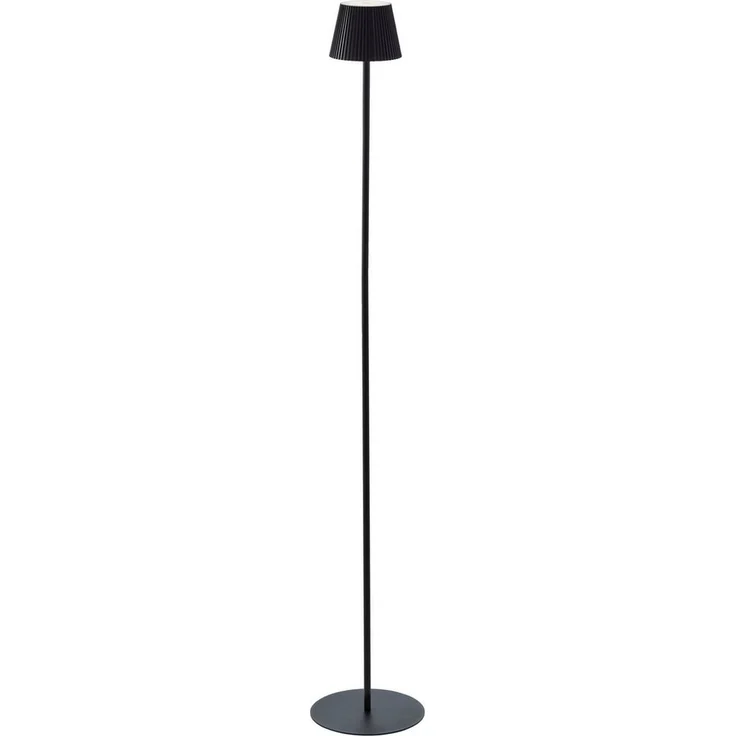Brilliant LED Außen-Stehlampe Macobo, mehrere Helligkeitsstufen, LED fest integriert, Warmweiß, LED Akku-Leuchte, 125 cm, 340 lm, 3000 K, Touchdimmer, schwarz matt – Bild 2