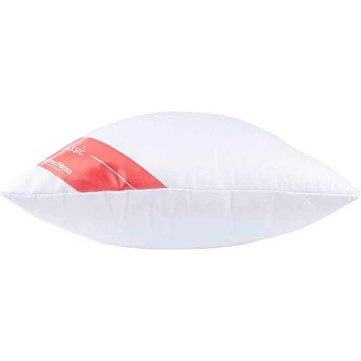 Traumschloss Nackenstützkissen Classic ROT, Füllung: 100% Polyester, Bezug: 100% Microfaser, optimale Passform und Druckentlastung – Bild 2