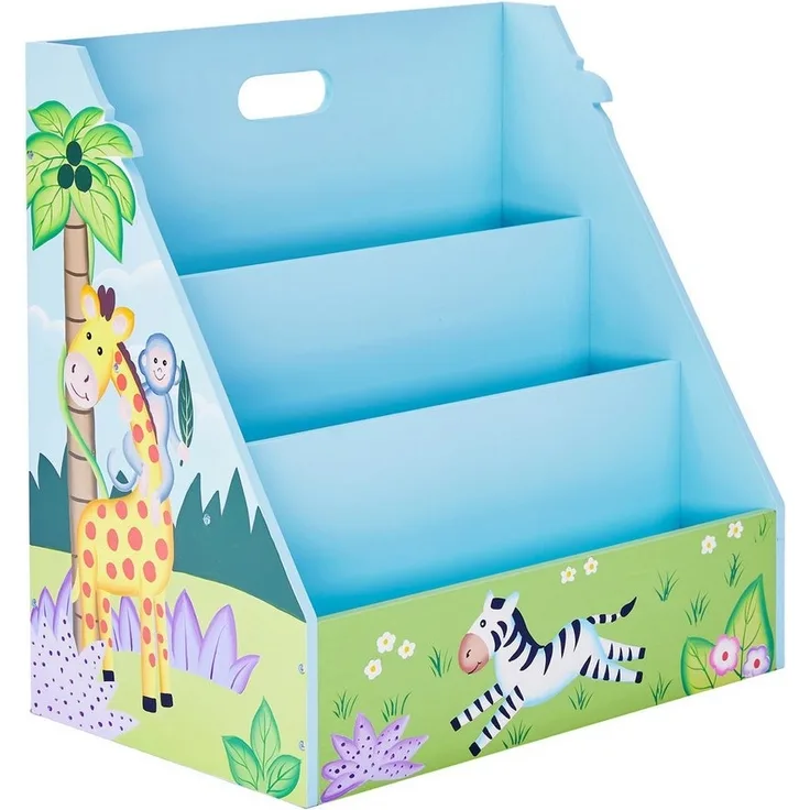 Fantasy Fields Kinder Bücherregall Stabiles Kinderregal Sunny Safari TD-13141A