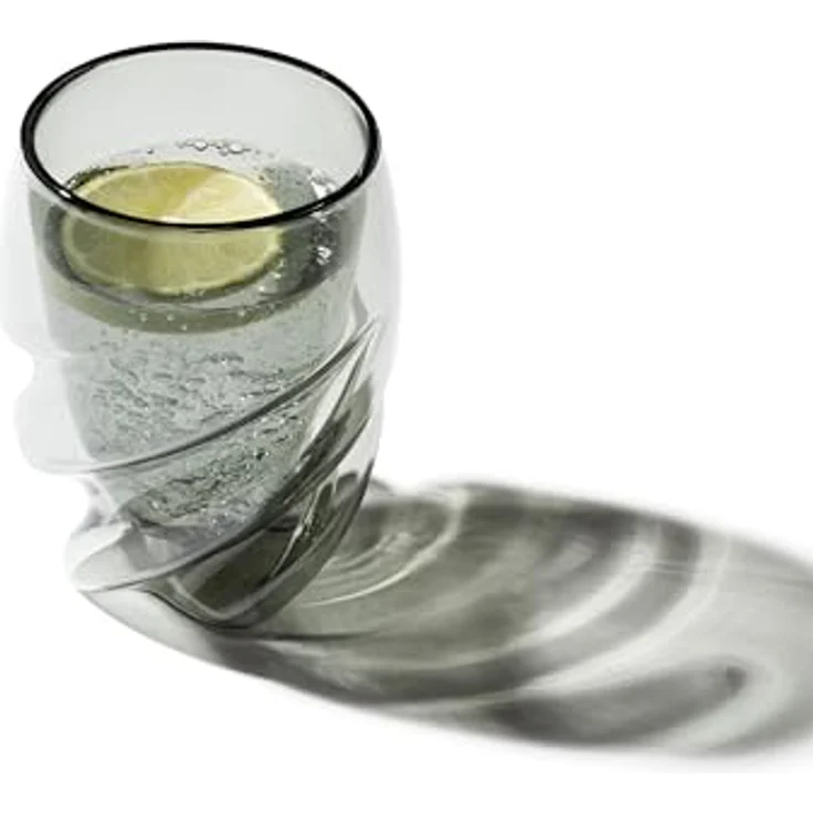 Bodum 2 Stück Glas doppelwandig 0.27 Pavina Paris transparent grey – Bild 3