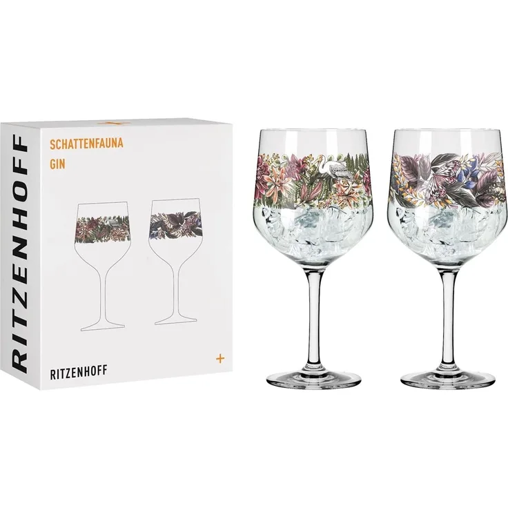 Ritzenhoff 3691001 Gin Kelch 2er-Set 001 SCHATTENFAUNA Maggie Enterrios 2021