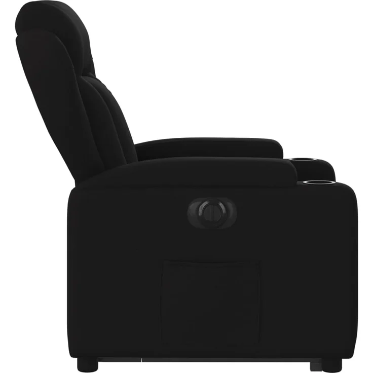 vidaXL Relaxsessel mit Aufstehhilfe Elektrisch Schwarz Stoff 3204508 – Bild 9