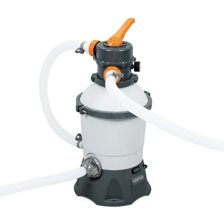 Bestway Stahlwandpool Set 360x120 + Sandfilter – Bild 6