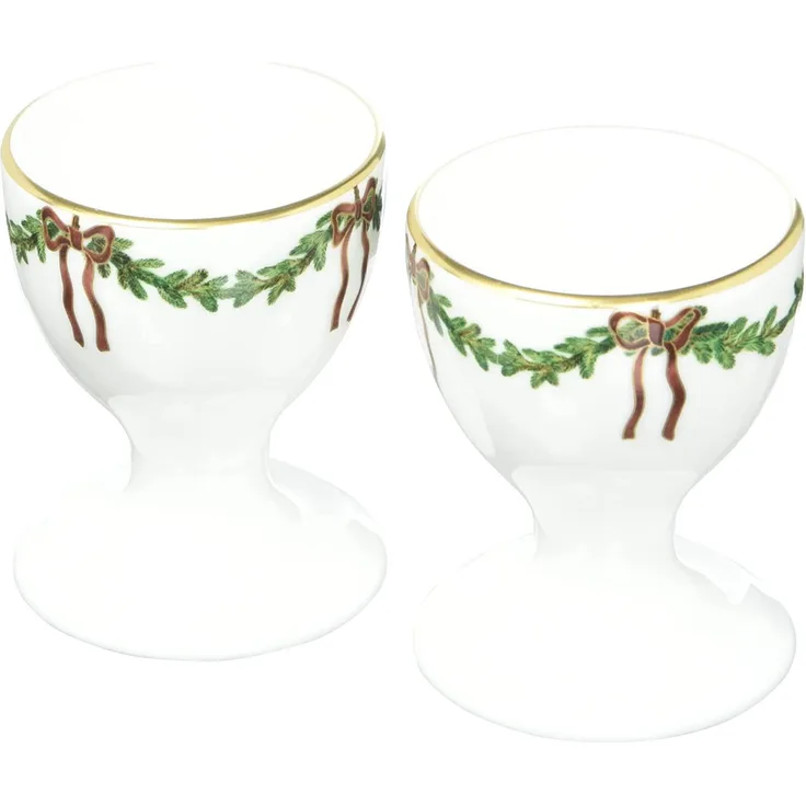 Royal Copenhagen Starfluted Christmas Eierbecher 2 Stk.