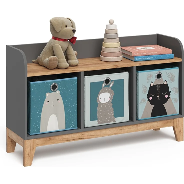 Vitalispa Kindersitzbank Grau/Artisan 107.2 x 63.8 cm, Malia – Bild 6