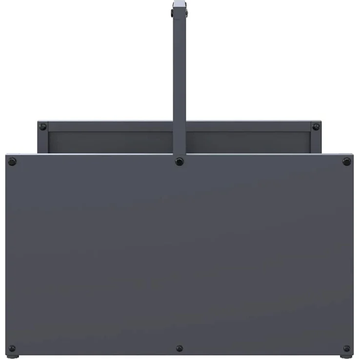 vidaXL Brennholzregal Anthrazit 40x40x40 cm Kaltgewalzter Stahl 864273 – Bild 6