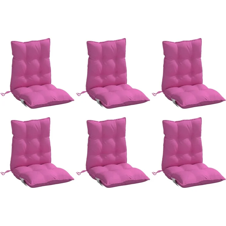 vidaXL Outdoor-Kissen 6 stk. Rosa 100 x 50 x 7 cm 377733 – Bild 3