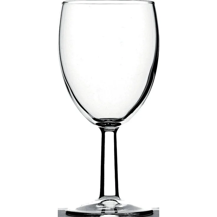Pasabahce Saxon Weingläser, aus Glas, Fassungsvermögen 350 ml, 48 Stück