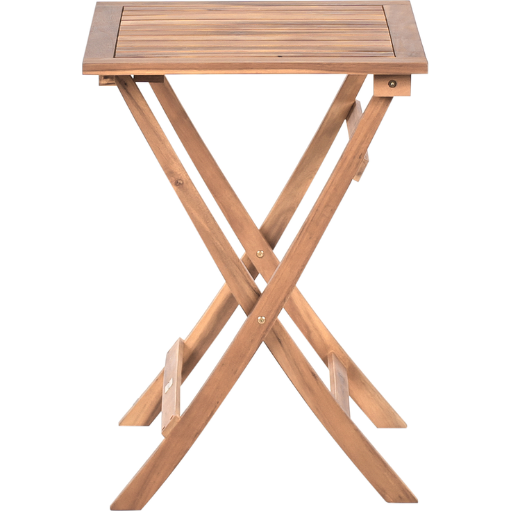 Bistro Set CONIOLO Akazienholz Braun Schwarz – Bild 5