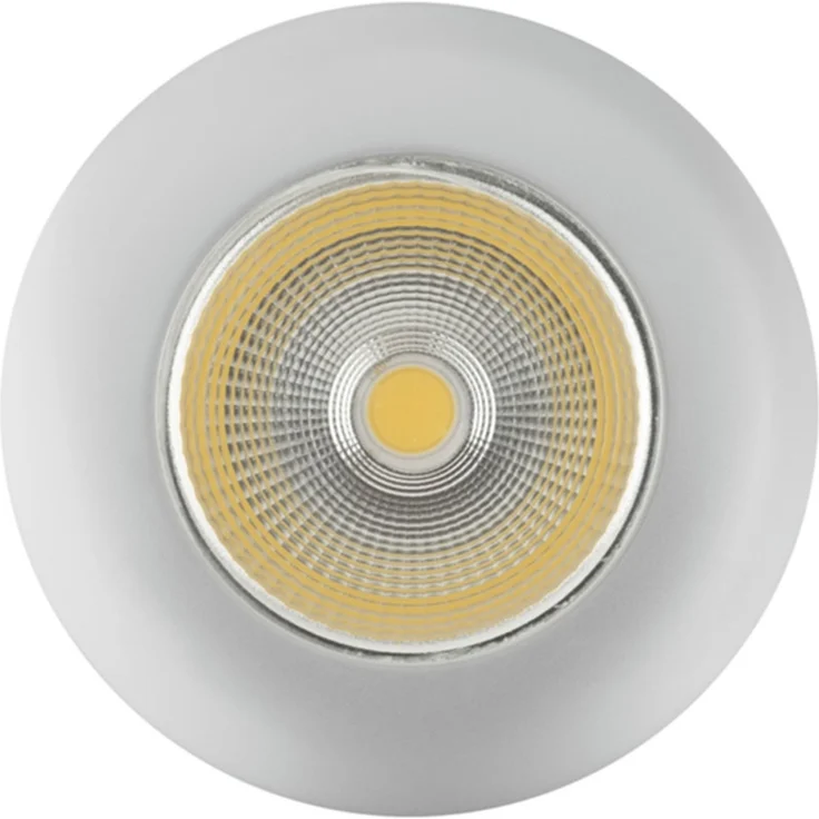5068 Flat IP44 8W chr-matt 4000K 38° 350mA - ØxH: 80x29mm - chrom-matt - 8W - chrom-matt - 4000K - Nobile AG